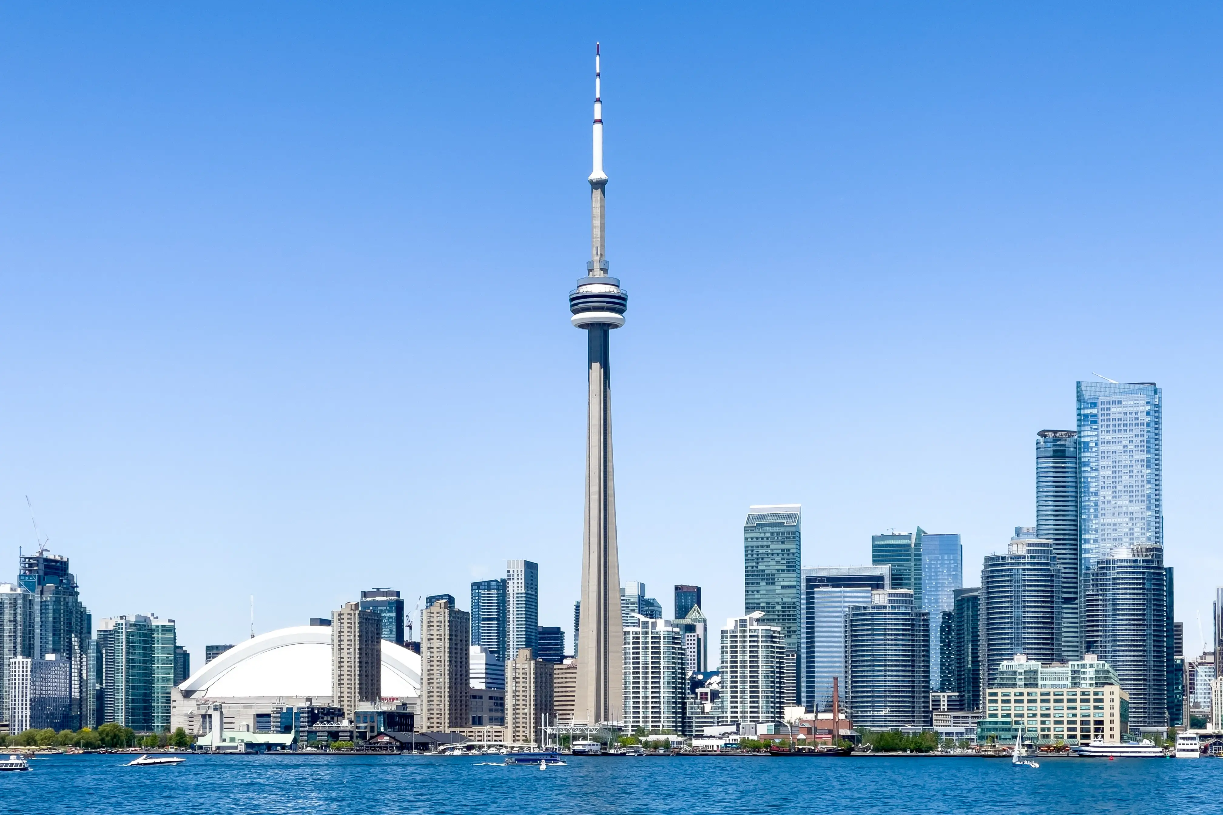 Toronto skyline representing a Toronto digital marketing agency background